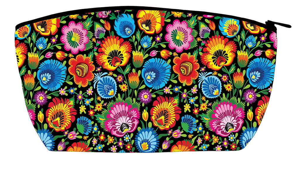 Trousse de toilette folk Polonais en tissu